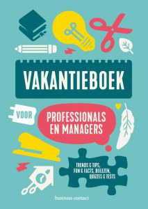 COVER Vakantieboek voor professionals en managers 2020