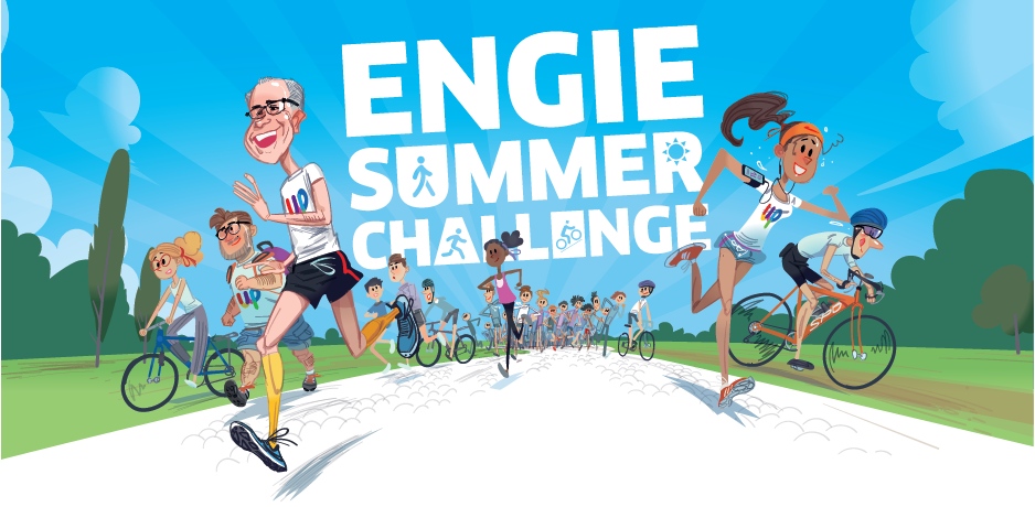 MVO meets Wellbeing: Wandelen, lopen, fietsen & ploggen bij Engie