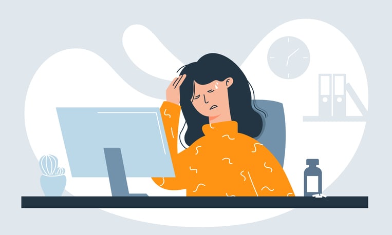 Toename kort ziekteverzuim vooral bij bedienden: oranje knipperlicht!