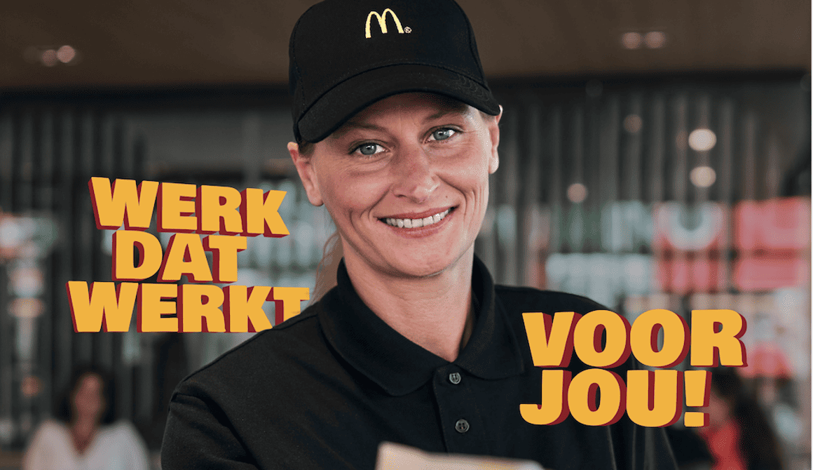 McDonald’s lanceert nationale rekruteringscampagne: ‘Werk dat werkt voor jou