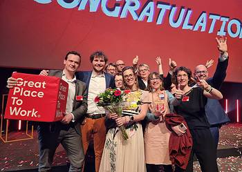 Provincie Oost-Vlaanderen bekroond als derde beste werkplek van België