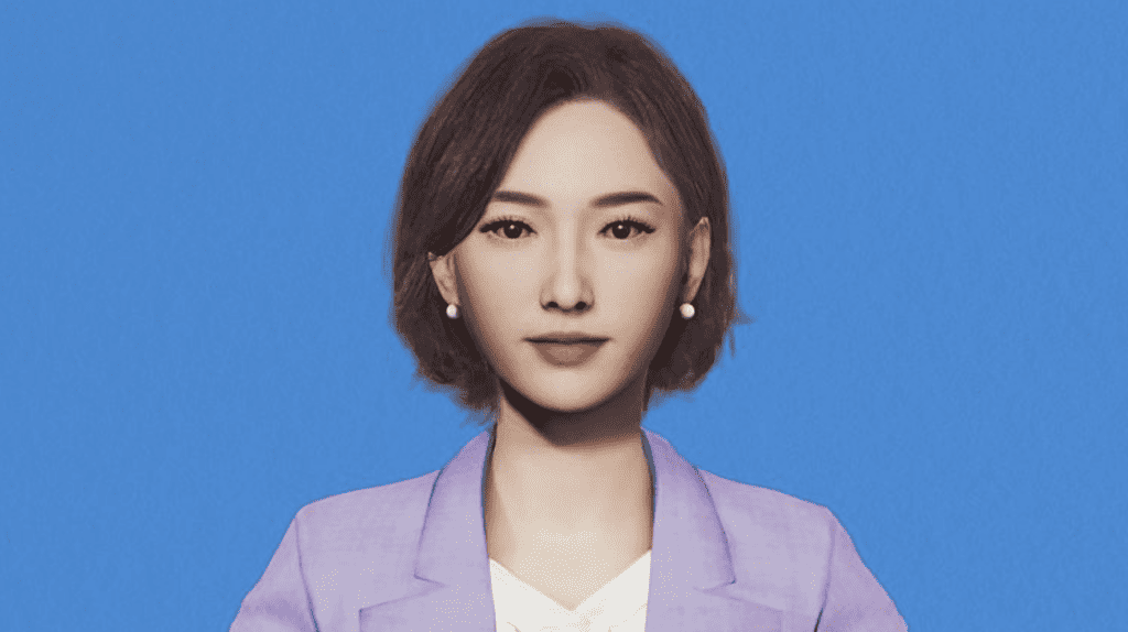 XX FOTO 24 25 TRENDSURFING Tang Yu eerste virtuele CEO