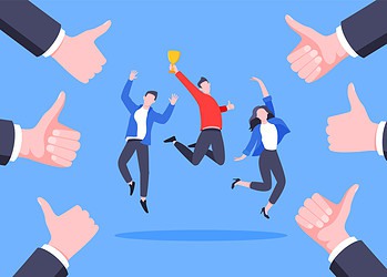 Complimenten van de baas tellen dubbel!