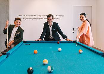 Anissa (13) en Nicolas (12) worden voor één dag baas van Protime