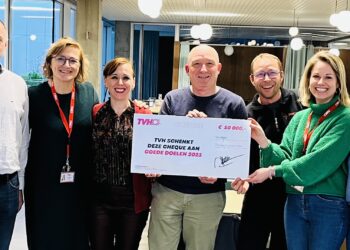Medewerkers TVH zamelden meer dan 50.000 euro in voor goede doelen