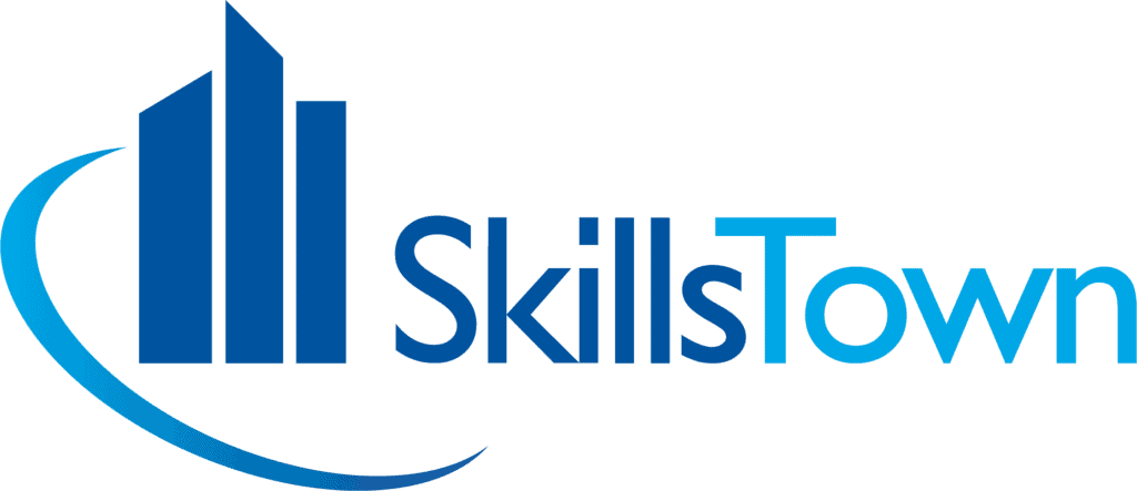 SkillsTown Logo transparant