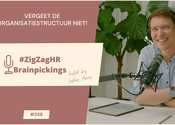 Vergeet de organisatiestructuur niet