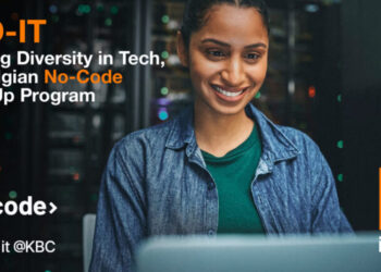 Orange, BeCode en Start it @ KBC lanceren BuD-IT, het eerste no-code start-upprogramma