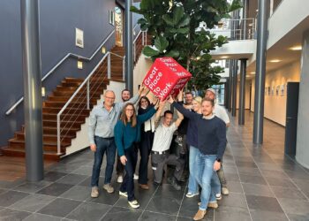 Mathieu Gijbels ontvangt officieel het Great Place to Work®-label