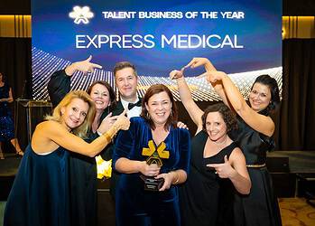 Belgische rekruteringssector roept Express Medical uit tot Talent Business of the Year