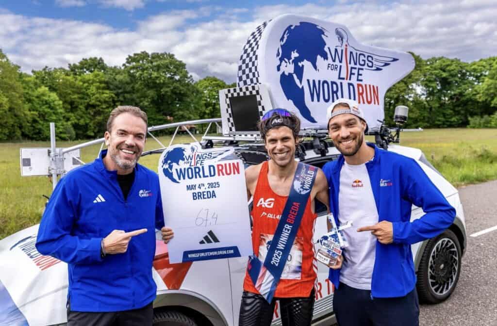 Wings For Life World Run Valentin Poncelet 2