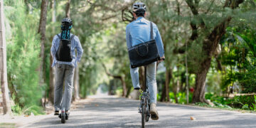 Meer werknemers op de fiets. Maar komen ze ook veilig aan?
