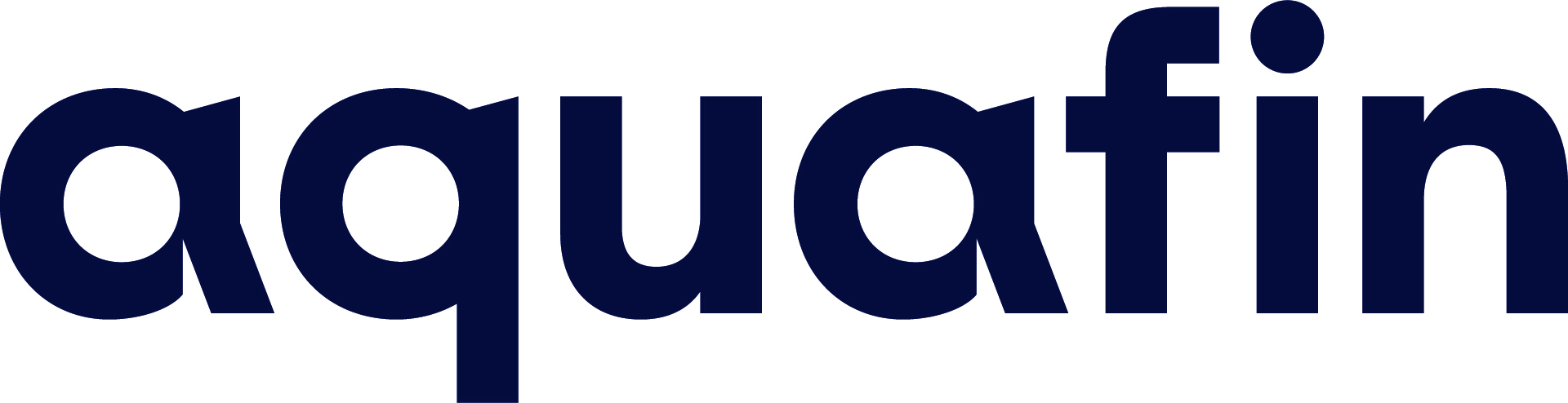 Aquafin Logo Print Indigo400 CMYK